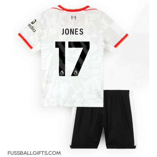 Liverpool Curtis Jones #17 Fußballbekleidung 3rd trikot Kinder 2024-25 Kurzarm (+ kurze hosen)